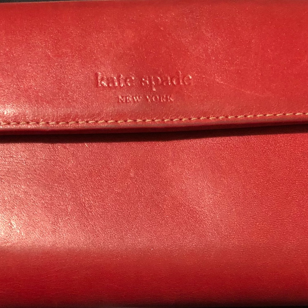 -SOLD- Red Kate Spade Wallet